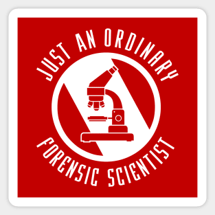 Forensic Scientist Sticker